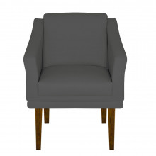Poltrona Decorativa Para Sala Quarto Recepção Gran Diego - Nanda Decor